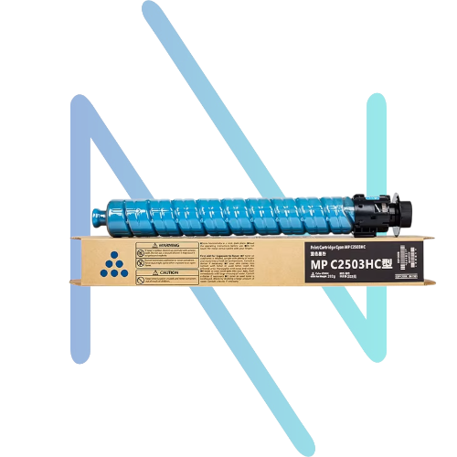 Cartucho de toner Cyan MP C2503 2004 