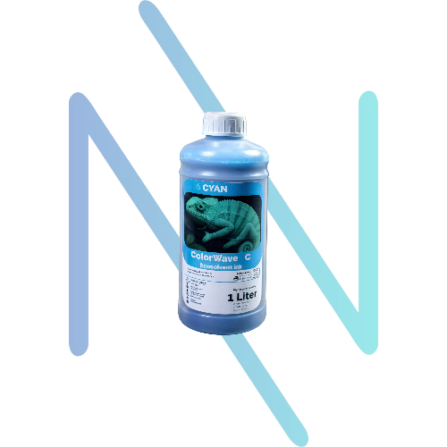 [ECOINKC1000ML] Tinta Ecosolvente Cyan Premium