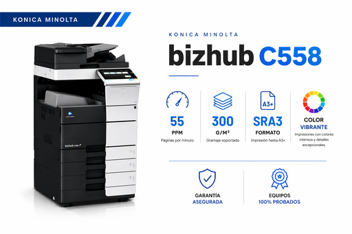 Konica Minolta Bizhub C558  