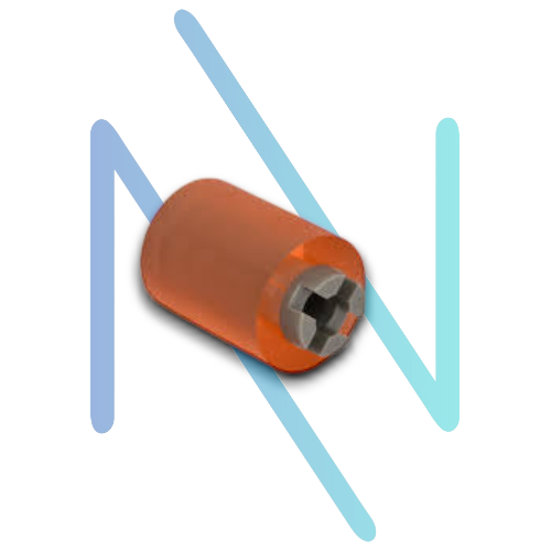 [ADXG560200] Rodillo de separación bandejas 1 y 2 Konica Minolta Bizhub C558 (ADXG560200)